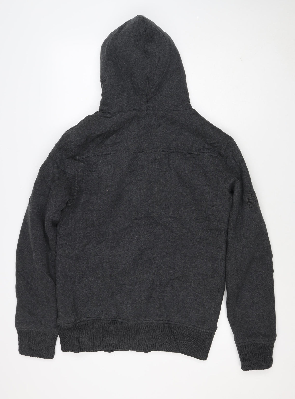 Superdry Men’s Black S Full Zip Sherpa Lined Expedition Hoodie