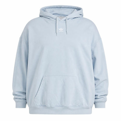 Adidas Originals Women’s Blue Logo Pullover Hoodie UK 16-18 L