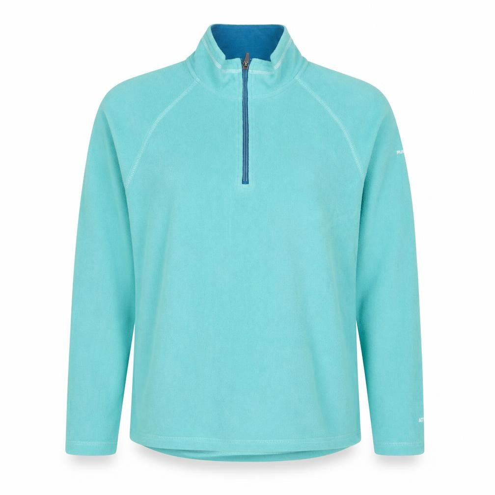 Trespass Women's Blue UK 14 L Half Zip Fleece Pullover Sweatshirt
