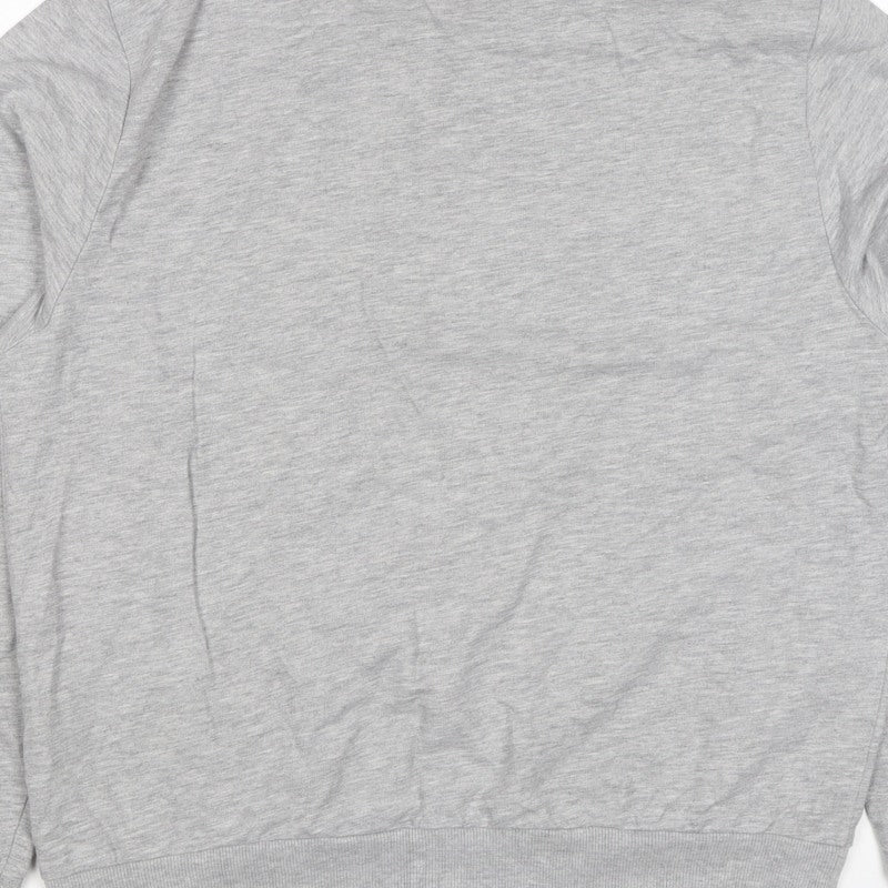 Disney Women’s Grey XL Mickey Mouse Graphic Crew Neck Sweatshirt