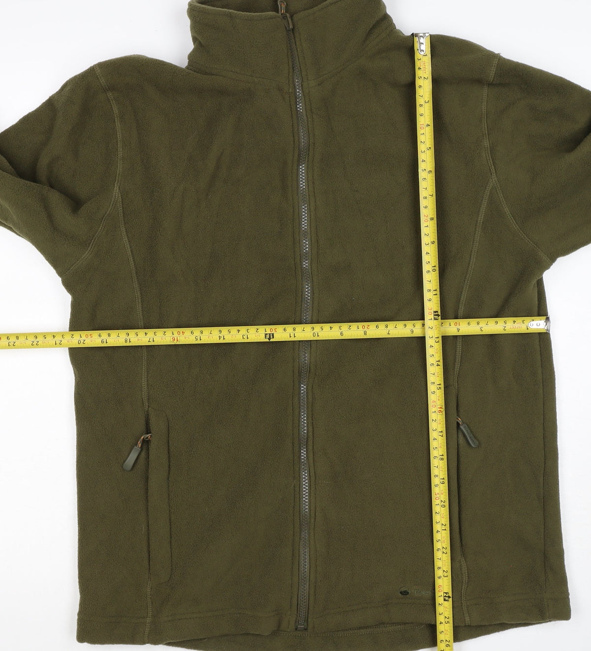 Peter Storm Men’s Green M Basic Full Zip Fleece Jacket Outdoor Hiking