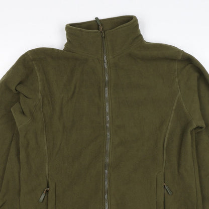 Peter Storm Men’s Green M Basic Full Zip Fleece Jacket Outdoor Hiking