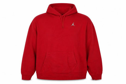 Jordan Unisex Adults Red 2XL Pullover Hoodie Logo Fleece