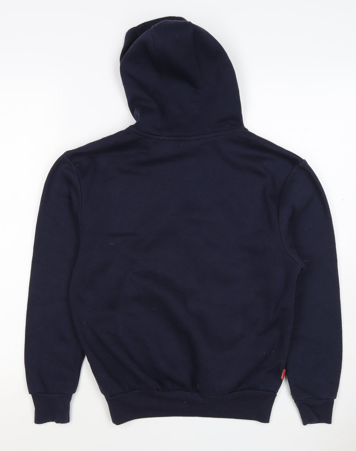 Slazenger Boys Blue 11-12 Years Pullover Hoodie Logo Fleece
