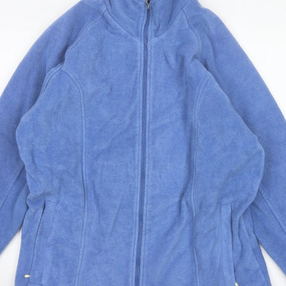 Mountain Outfitters Men’s Blue M Fleece Full Zip Lined Jacket