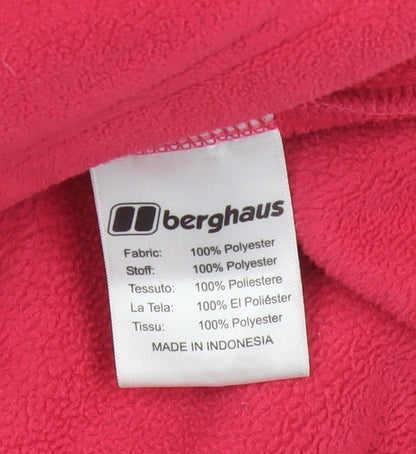 Berghaus Women’s Pink UK 14 Fleece Bodywarmer Zip Outdoor Waistcoat