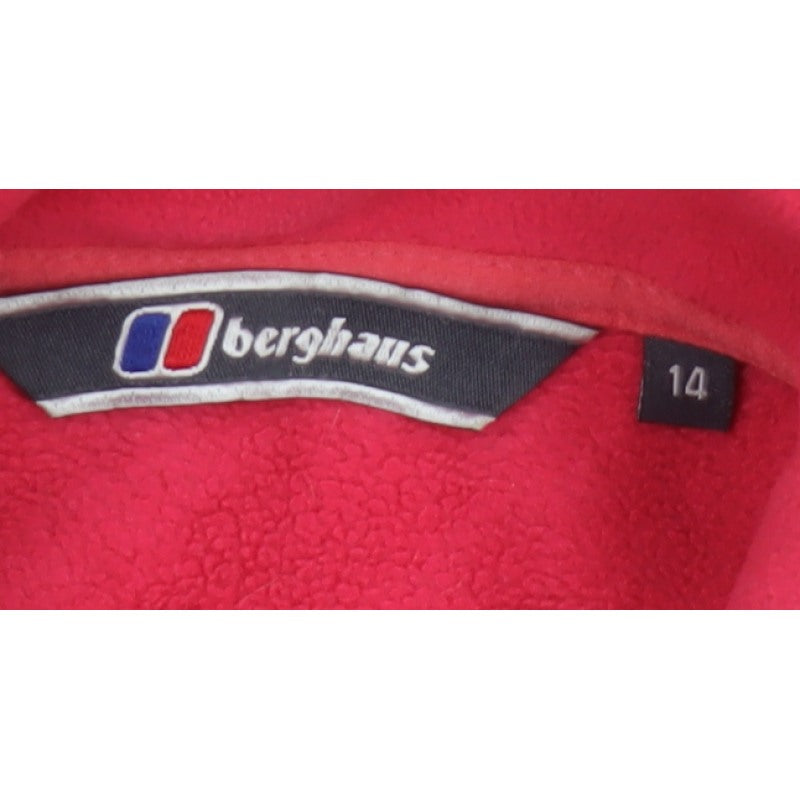Berghaus Women’s Pink UK 14 Fleece Bodywarmer Zip Outdoor Waistcoat