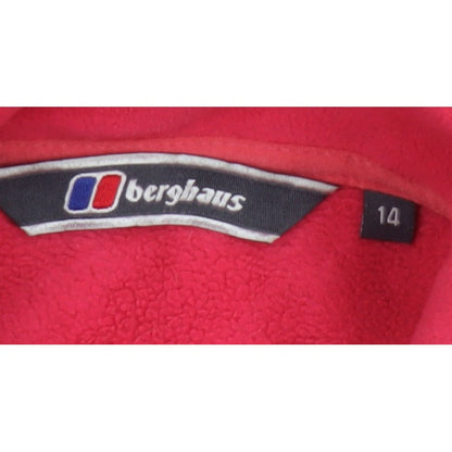 Berghaus Women’s Pink UK 14 Fleece Bodywarmer Zip Outdoor Waistcoat