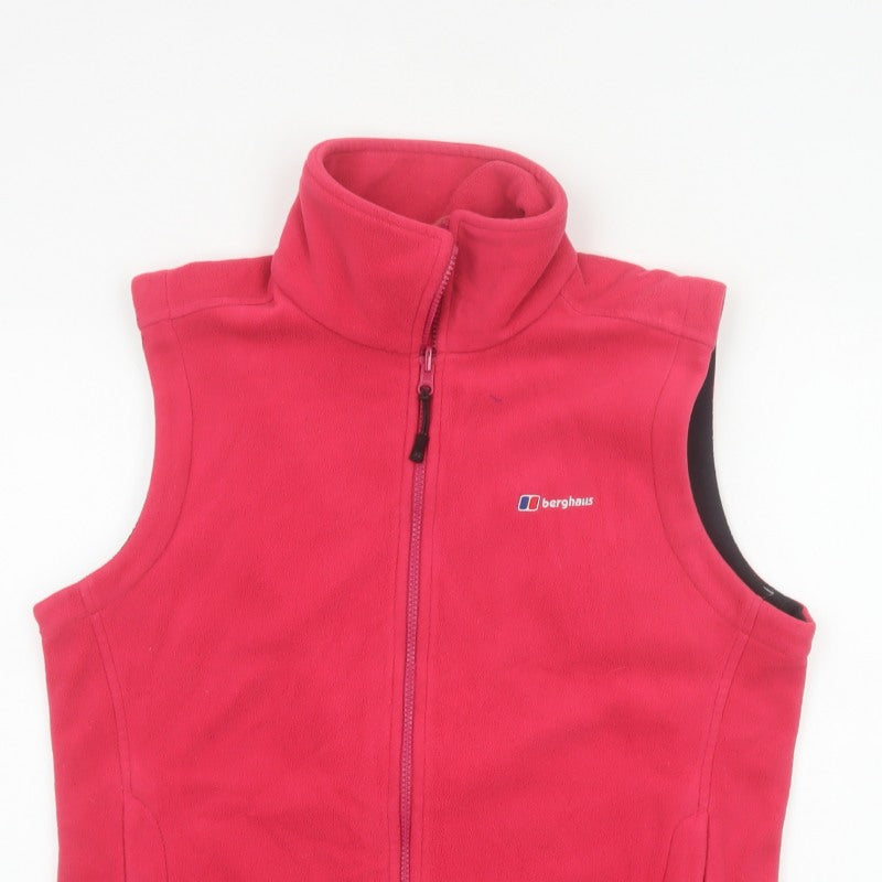 Berghaus Women’s Pink UK 14 Fleece Bodywarmer Zip Outdoor Waistcoat