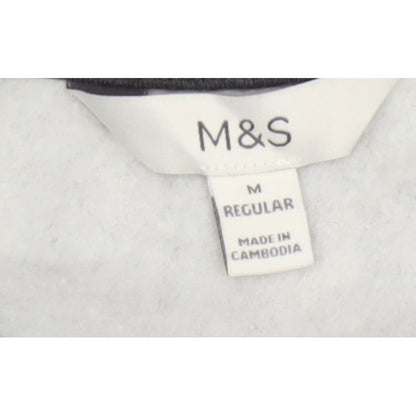 Marks and Spencer Women Black M Rhinestone Pullover Sweatshirt