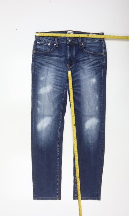 Chevignon Men’s Blue W32 L32 Slim Taper Vintage 57 Jeans