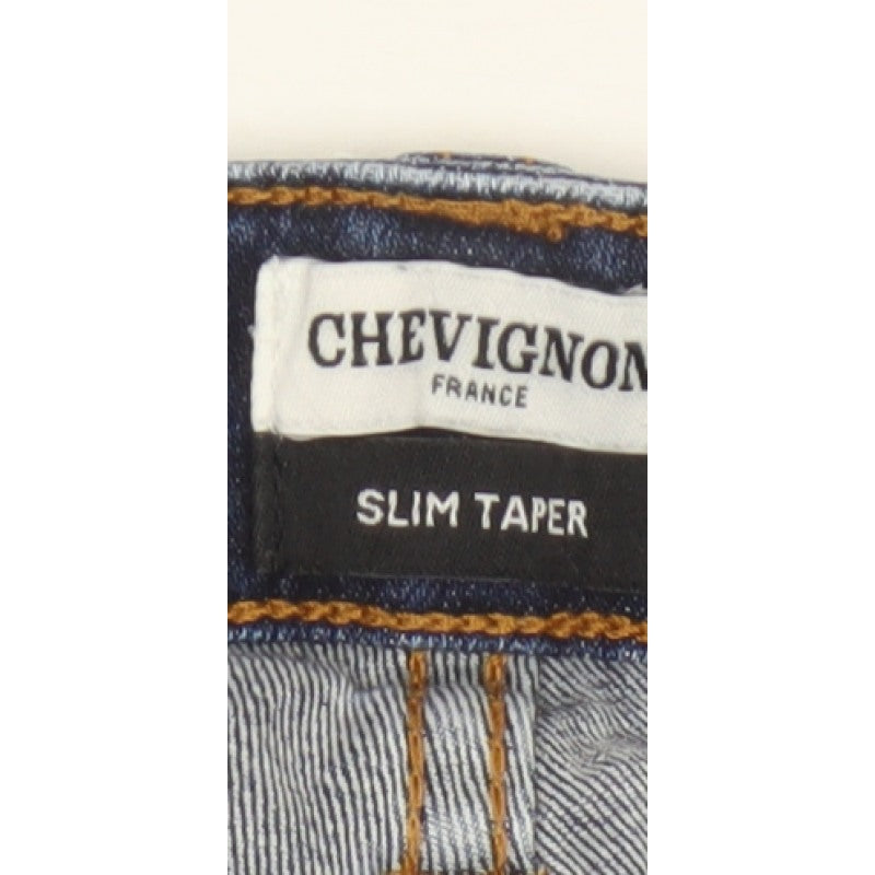 Chevignon Men’s Blue W32 L32 Slim Taper Vintage 57 Jeans