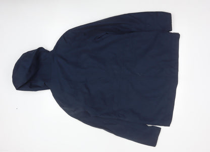 Berghaus Women’s Blue UK 12 Hooded Long Waterproof Parka Jacket