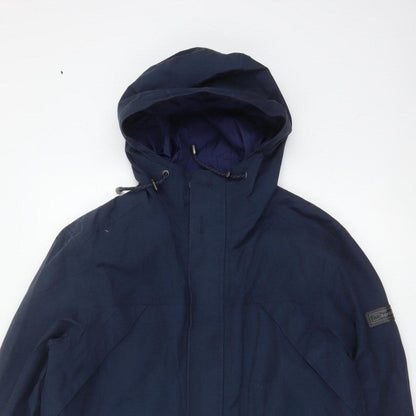 Berghaus Women’s Blue UK 12 Hooded Long Waterproof Parka Jacket