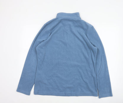 Regatta Unisex Adults Blue L Pullover 1/4 Zip Fleece Sweatshirt