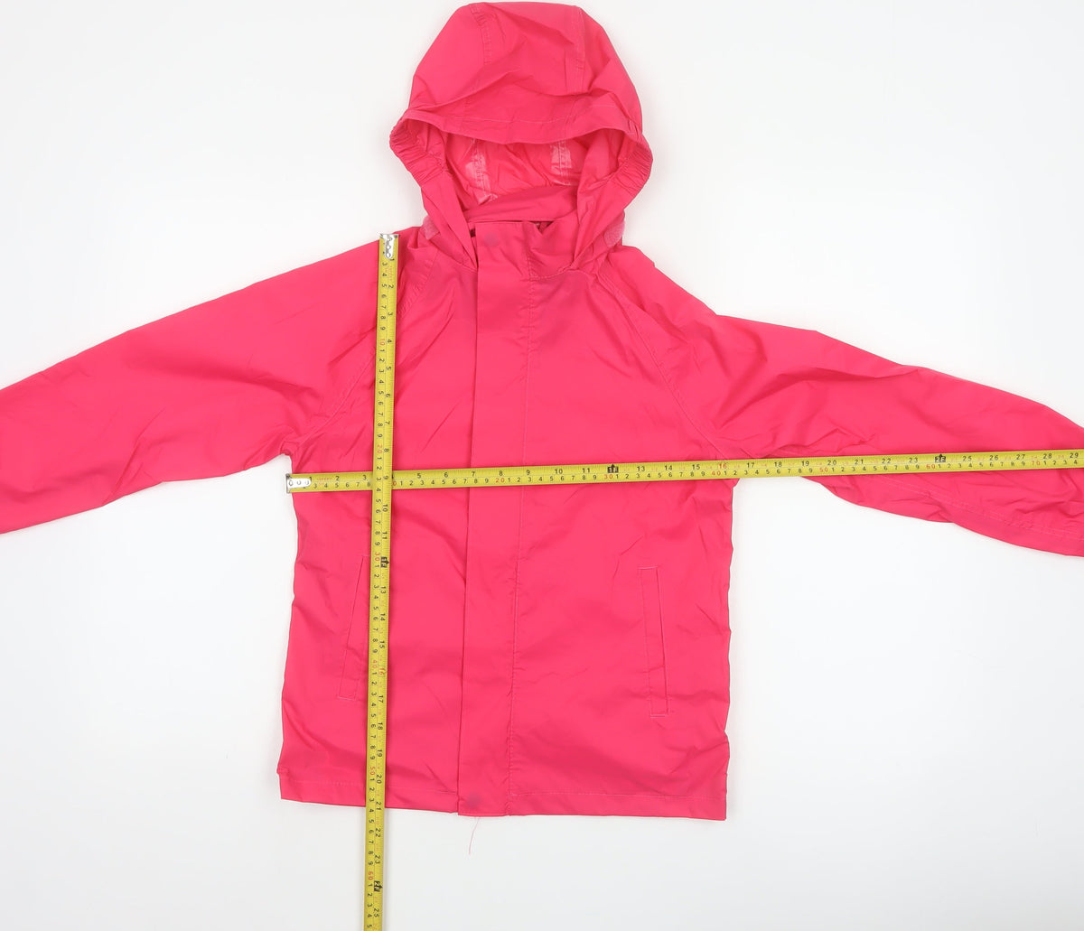 Mountain Warehouse Girls Pink 9-10 Years Hooded Waterproof Rain Jacket