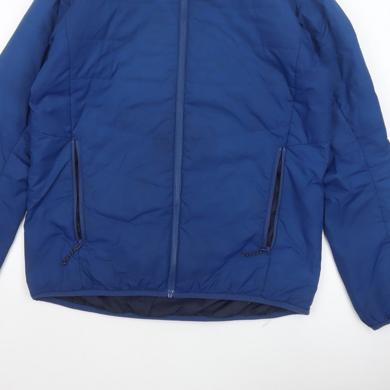 Berghaus Men's Blue M Puffer Jacket Insulated Full Zip Outdoor