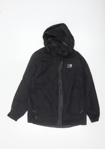 Karrimor Boys Black 11-12 Years Hooded Waterproof Ski Jacket
