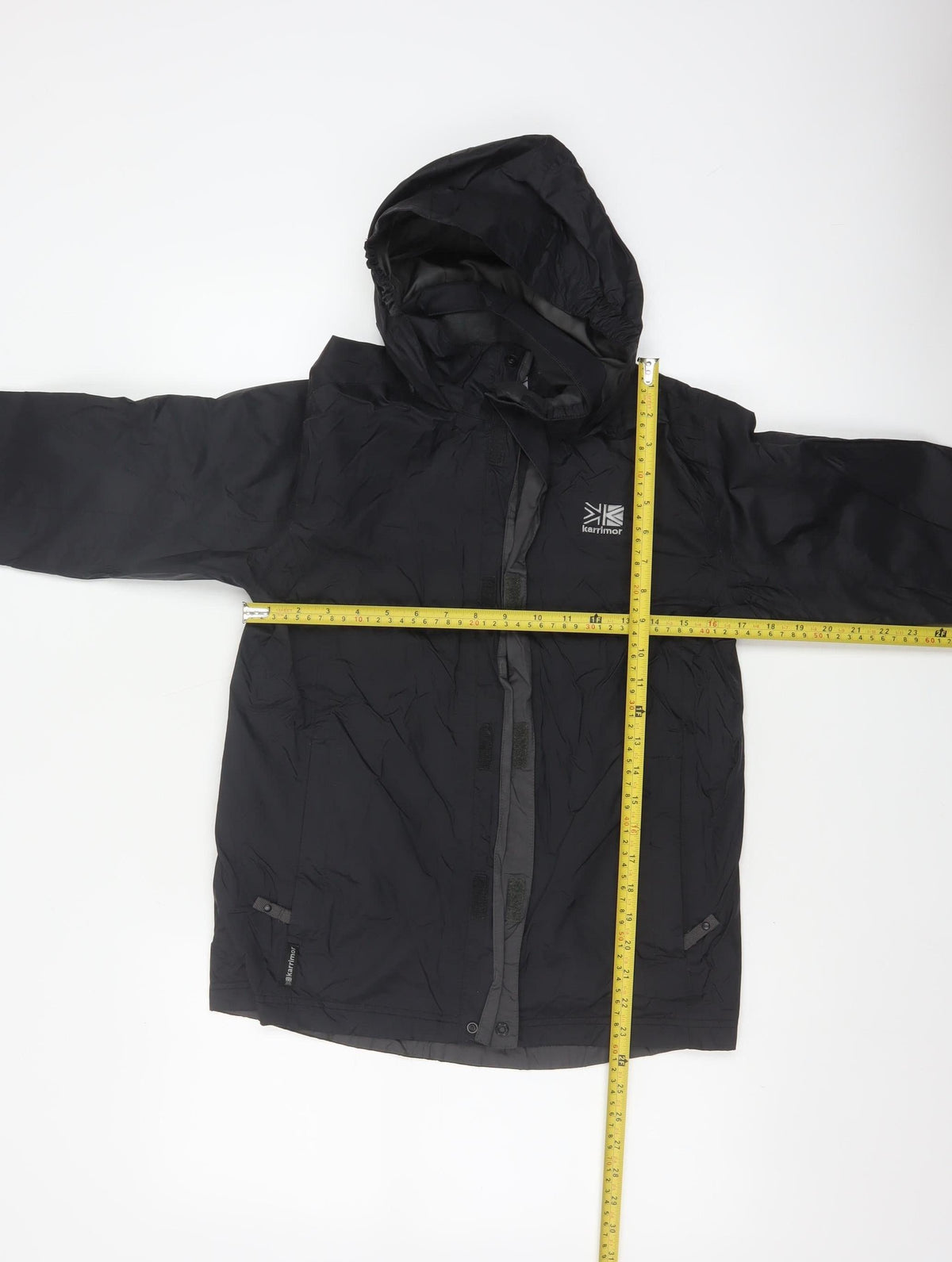 Karrimor Boys Black 11-12 Years Hooded Waterproof Ski Jacket
