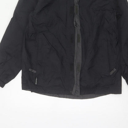 Karrimor Boys Black 11-12 Years Hooded Waterproof Ski Jacket