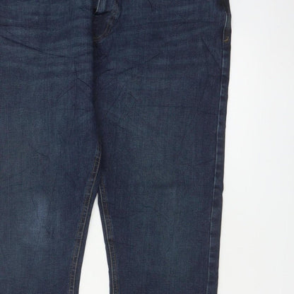 Marks & Spencer Men’s Blue 34/31 Slim Fit 360 Flex Dark Wash Jeans