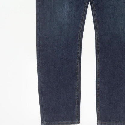 Marks & Spencer Men’s Blue 34/31 Slim Fit 360 Flex Dark Wash Jeans
