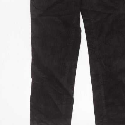 Marks & Spencer Women’s Black Size 18 Stretch Corduroy Trousers