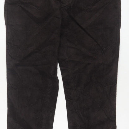 Marks & Spencer Women’s Black Size 18 Stretch Corduroy Trousers