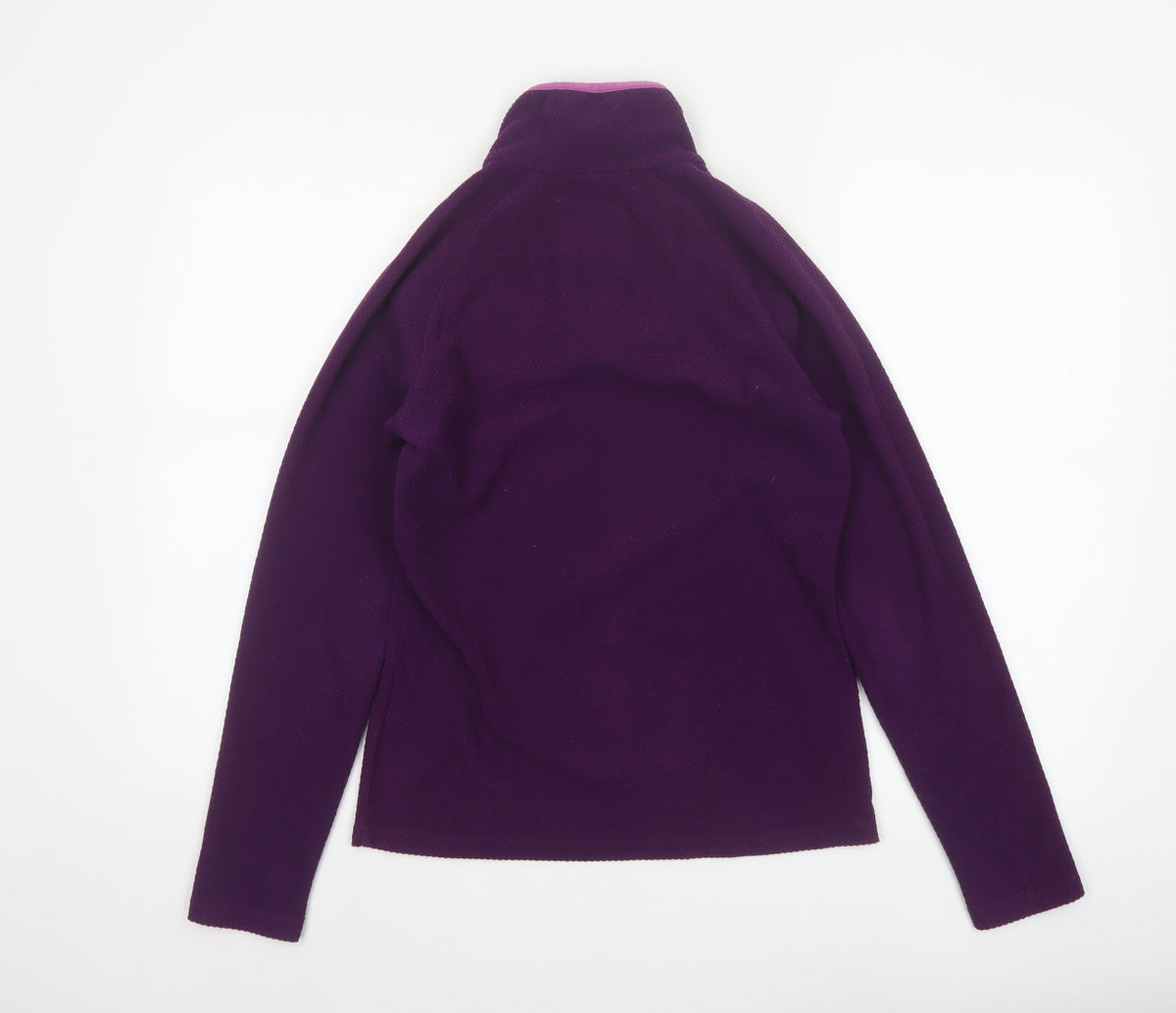 Mountain Warehouse Women’s Purple UK 8 1/4 Zip Fleece Sweatshirt
