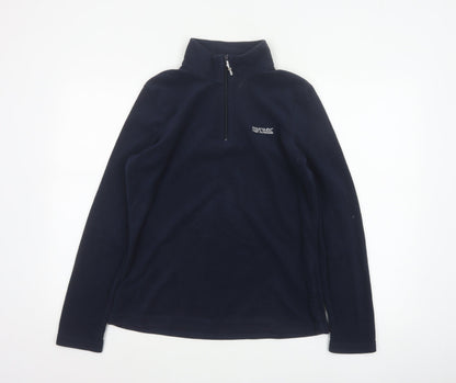 Regatta Women’s Navy UK 12 1/4 Zip Fleece Sweatshirt Hiking
