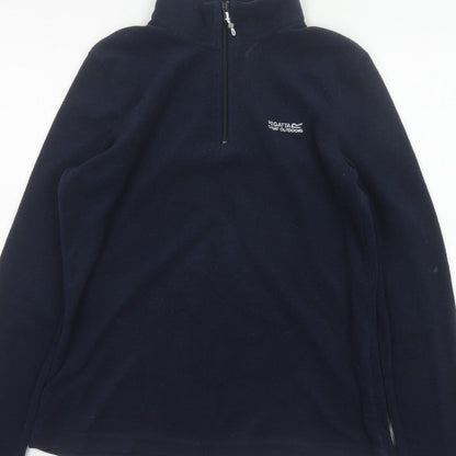 Regatta Women’s Navy UK 12 1/4 Zip Fleece Sweatshirt Hiking