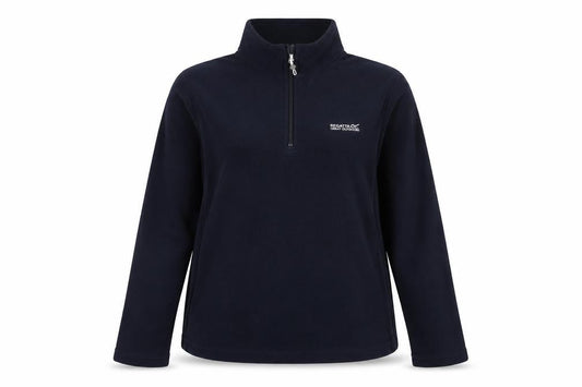 Regatta Women’s Navy UK 12 1/4 Zip Fleece Sweatshirt Hiking