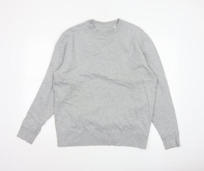 Stanley/Stella Men’s Grey M Crew Neck Pullover Fleece Sweatshirt