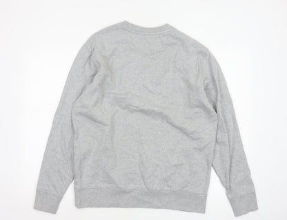 Stanley/Stella Men’s Grey M Crew Neck Pullover Fleece Sweatshirt