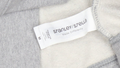 Stanley/Stella Men’s Grey M Crew Neck Pullover Fleece Sweatshirt