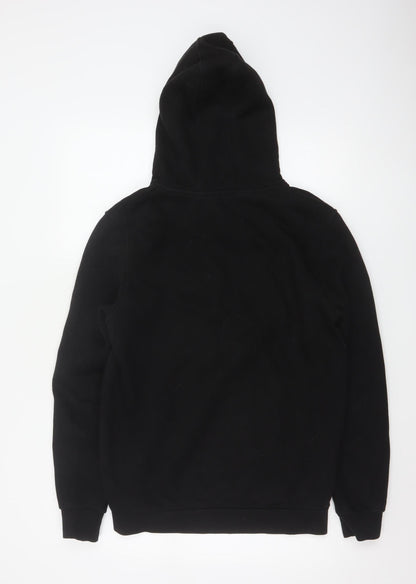 Mercier Men’s Black M Pullover Logo Graphic Hoodie Hooded