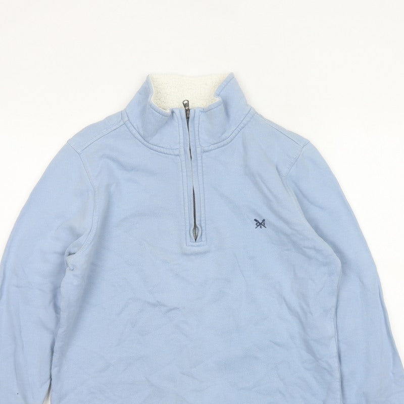 Crew Clothing Company Women’s Blue Size 10 1/4 Zip Sweatshirt