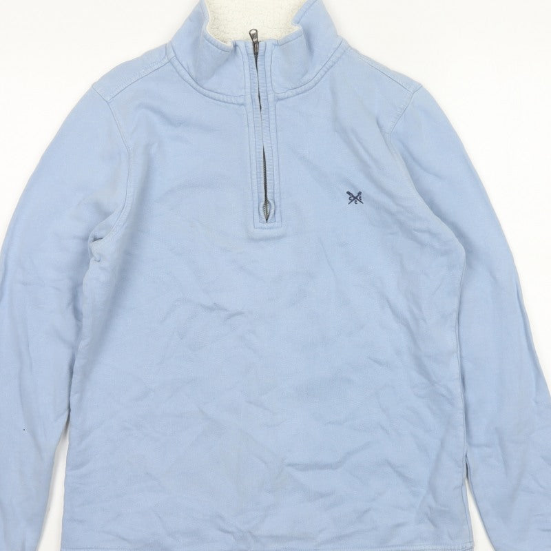 Crew Clothing Company Women’s Blue Size 10 1/4 Zip Sweatshirt