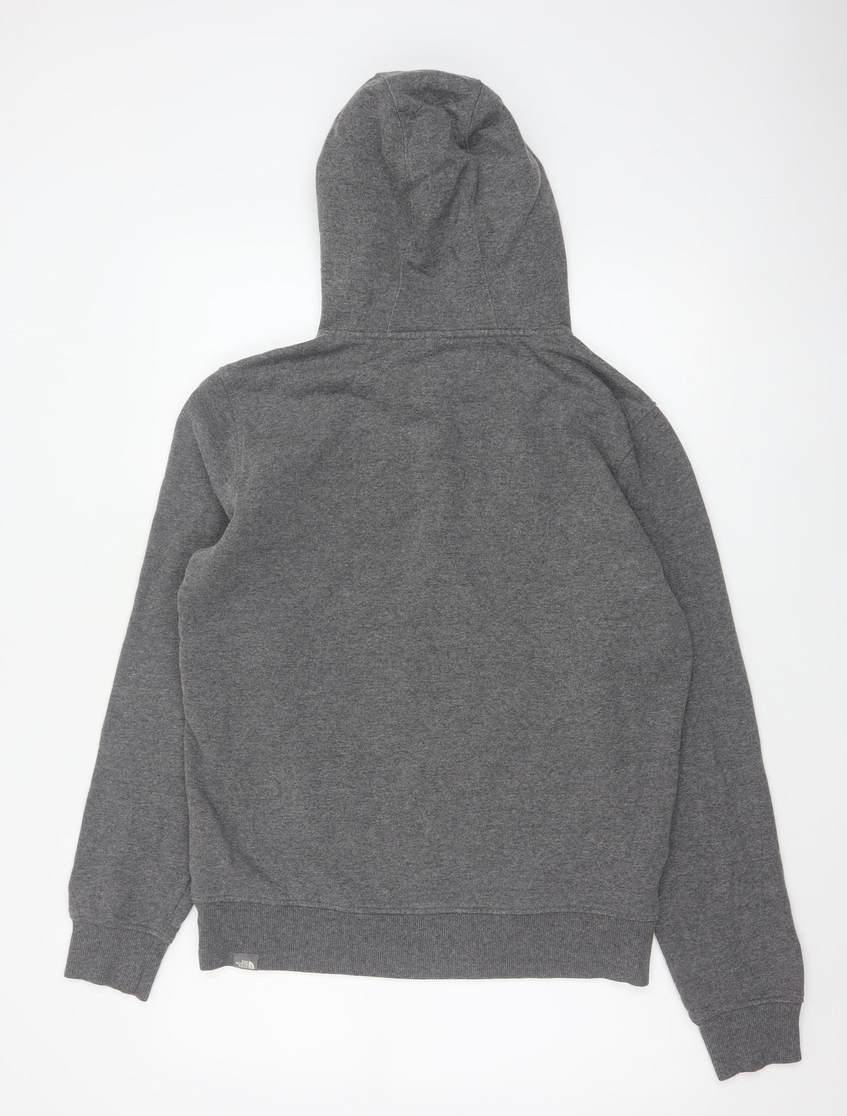 The North Face Men’s Grey M Pullover Logo Hoodie Fleece Hooded