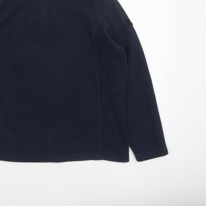 TOG24 Women’s Blue Size 16 1/4 Zip Fleece Pullover Sweatshirt
