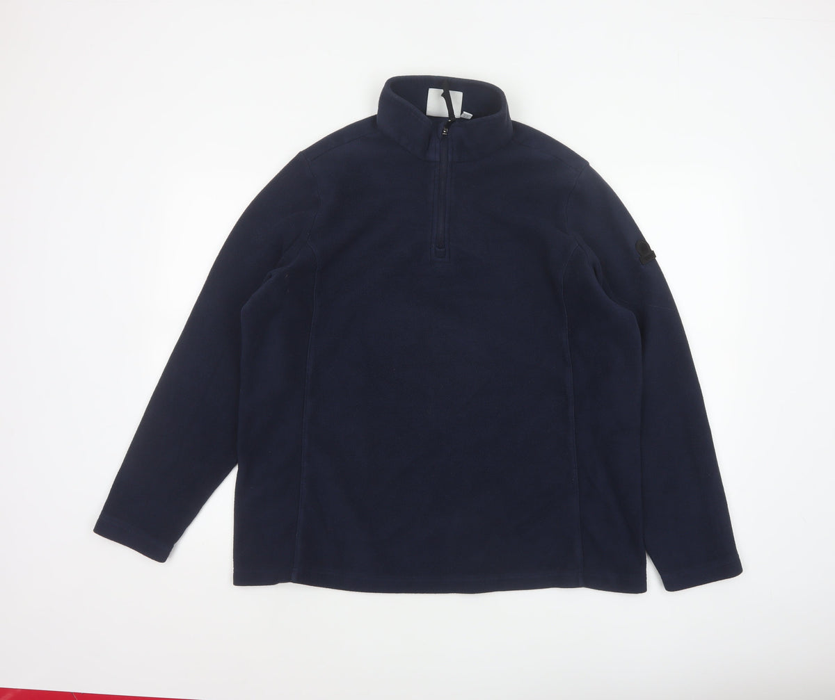 TOG24 Women’s Blue Size 16 1/4 Zip Fleece Pullover Sweatshirt