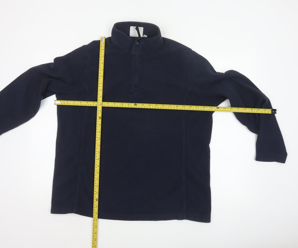 TOG24 Women’s Blue Size 16 1/4 Zip Fleece Pullover Sweatshirt