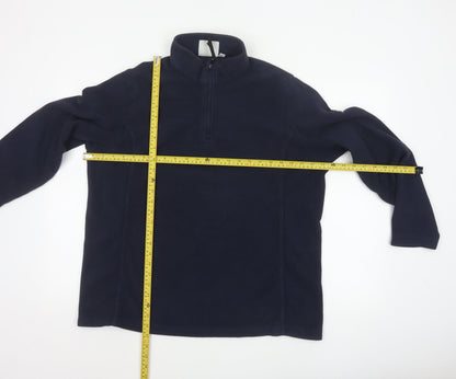 TOG24 Women’s Blue Size 16 1/4 Zip Fleece Pullover Sweatshirt