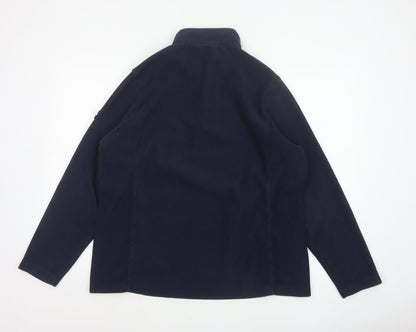 TOG24 Women’s Blue Size 16 1/4 Zip Fleece Pullover Sweatshirt