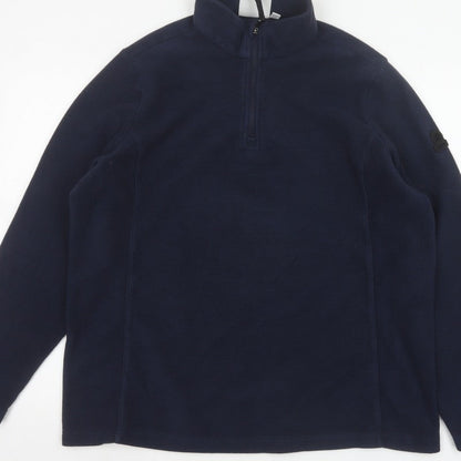 TOG24 Women’s Blue Size 16 1/4 Zip Fleece Pullover Sweatshirt