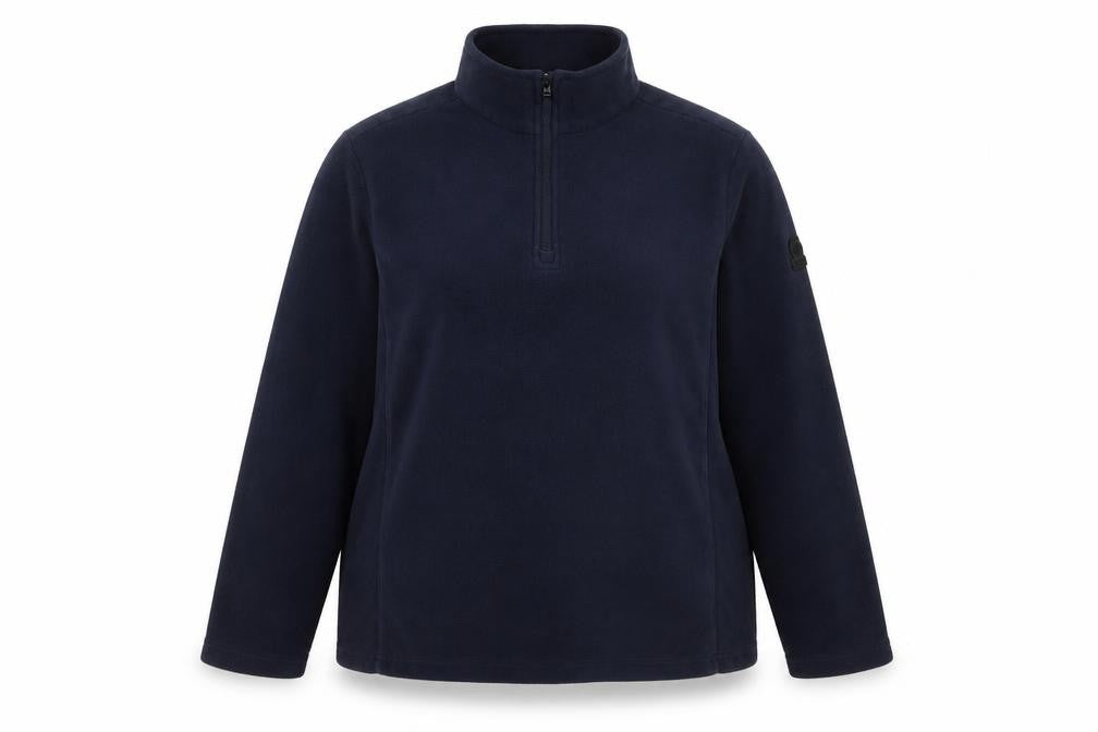 TOG24 Women’s Blue Size 16 1/4 Zip Fleece Pullover Sweatshirt