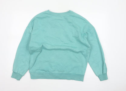 F&F Active Women’s Blue Colorado Graphic Crew Neck Sweatshirt Size S