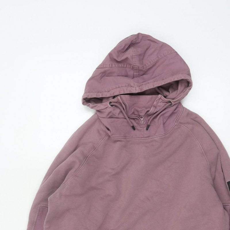 Weekend Offender Men’s Purple L Hooded 1/4 Zip Pullover Hoodie