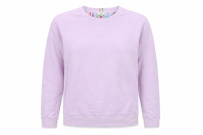 Joules Women Pink UK 12 Cotton Raglan Crew Neck Pullover Sweatshirt