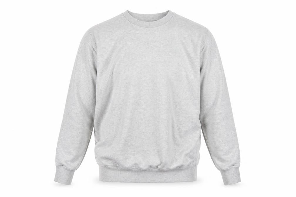 Jacamo Men Grey M Crew Neck Pullover Sweatshirt Cotton Blend